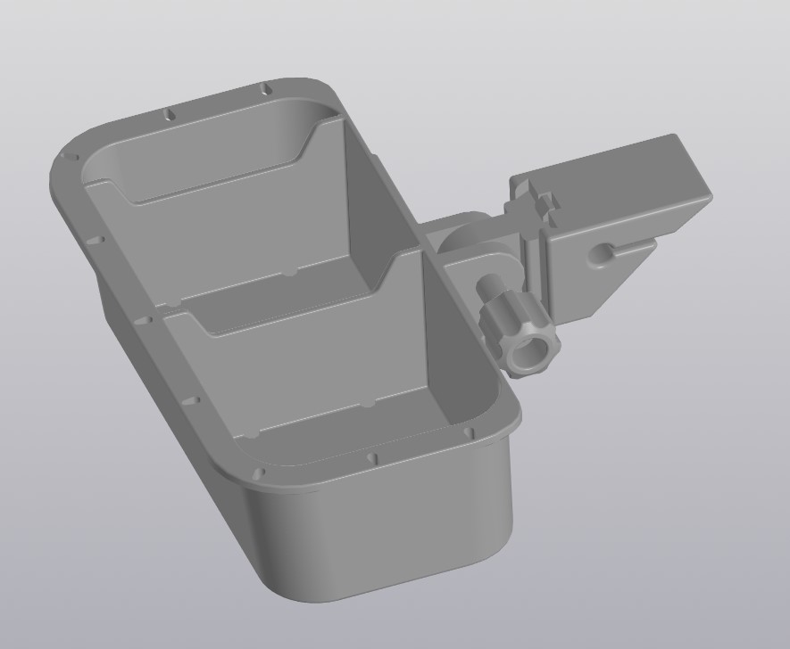 Органайзер v3 для рыболовных принадлежностей в лодку ПВХ на ликтрос, с отсеком под телефон