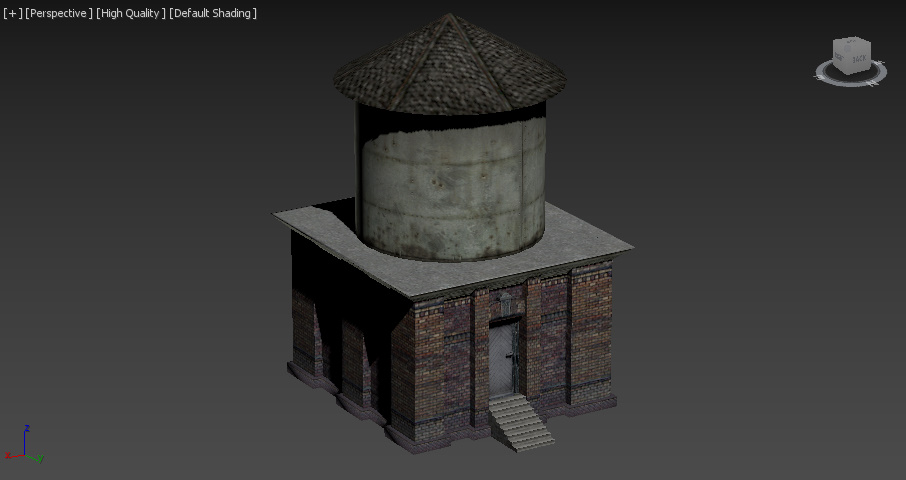 Продажа 3D-модели "Водонапорная Башня"