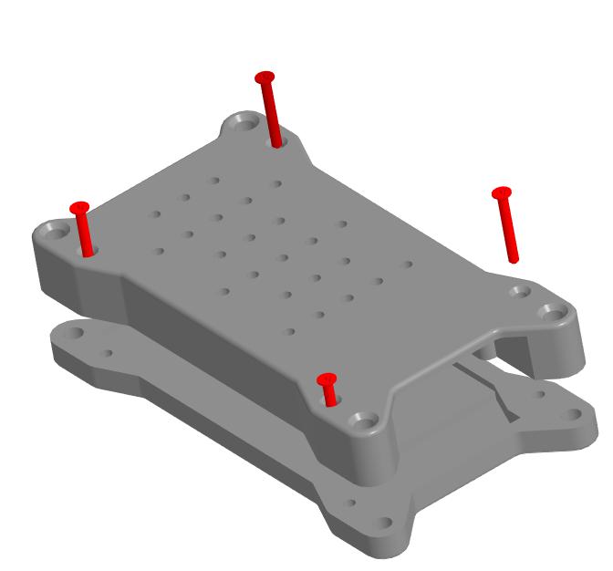Корпус под балансир bms плат для LTO