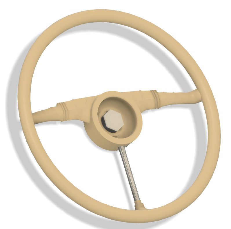 Продажа 3D-модели "Оплетка руля Волга Газ 21"