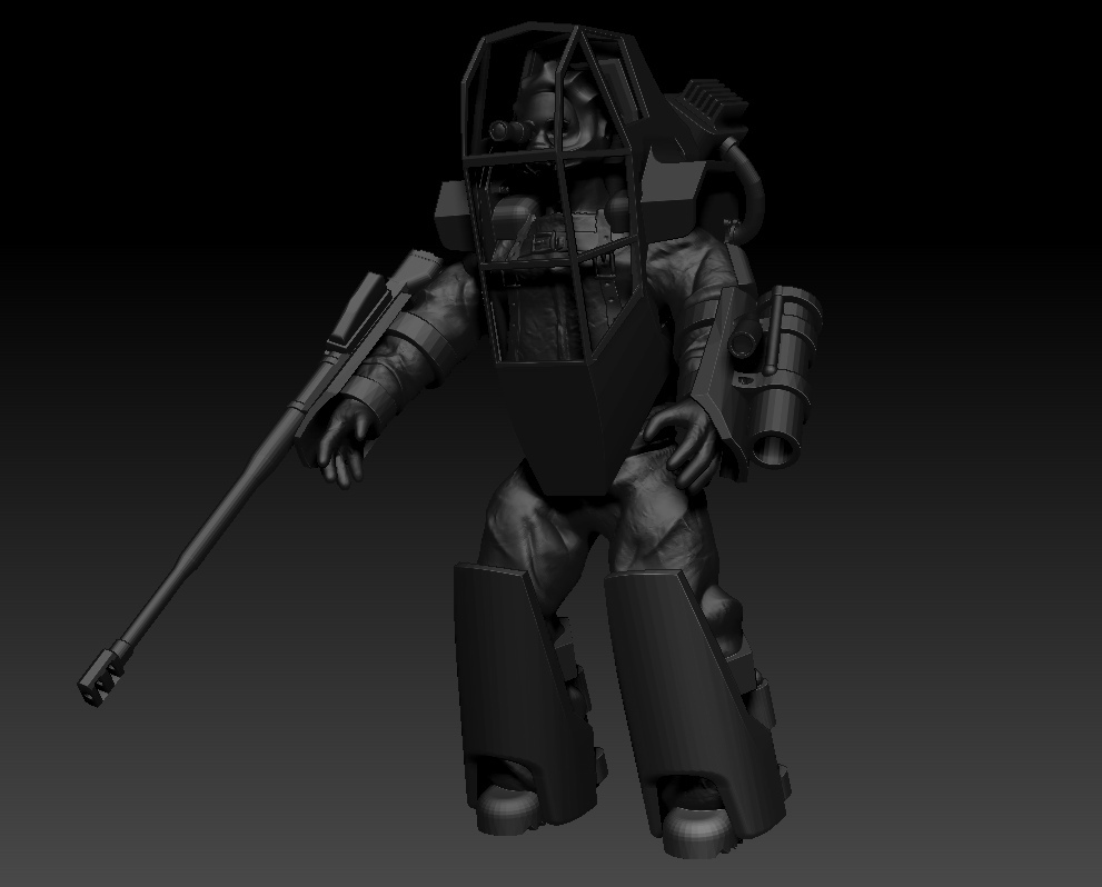 Панцеркляйн из игры Silent Storm модель для печати