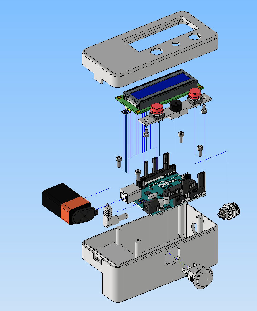 Корпус для платы ARDUINO UNO