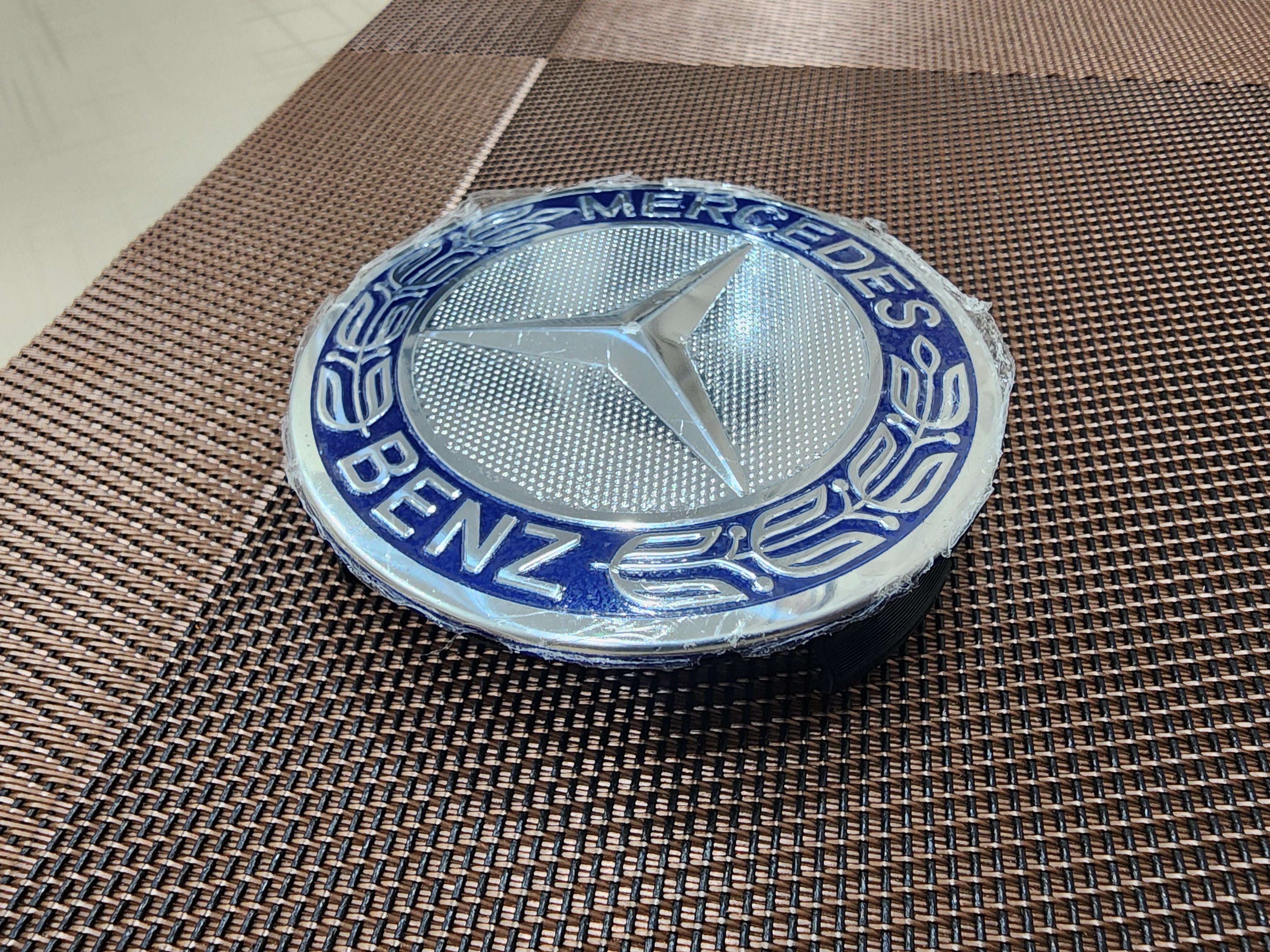 Динамические, плавающие колпачки Mersedes 75 мм