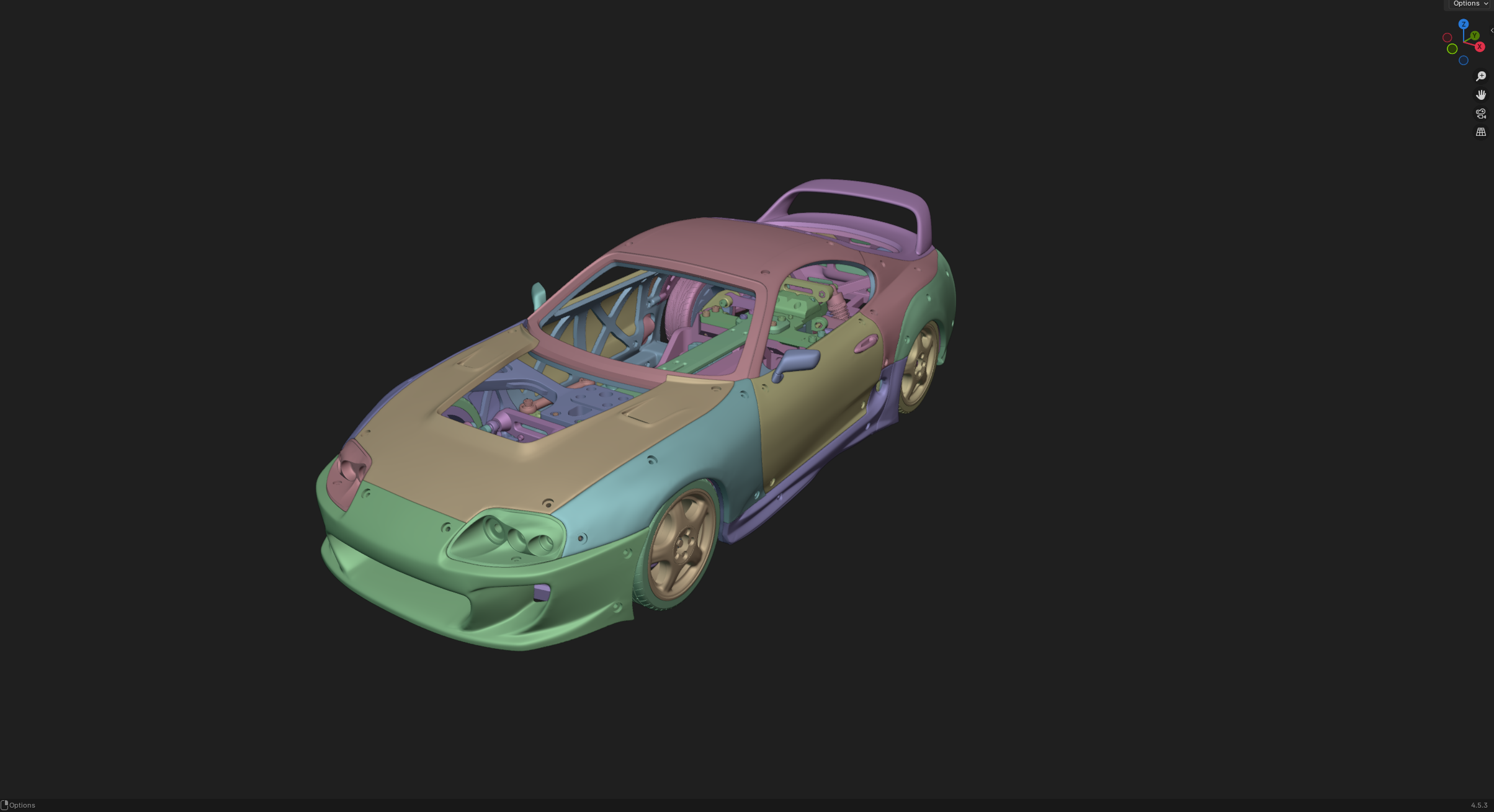 Радиоуправляемая модель Supra 1:10