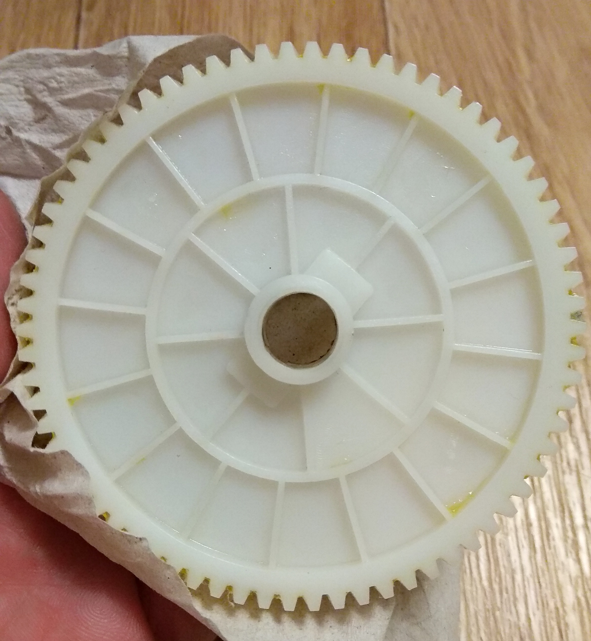 Червячное колесо для массажёра для ног