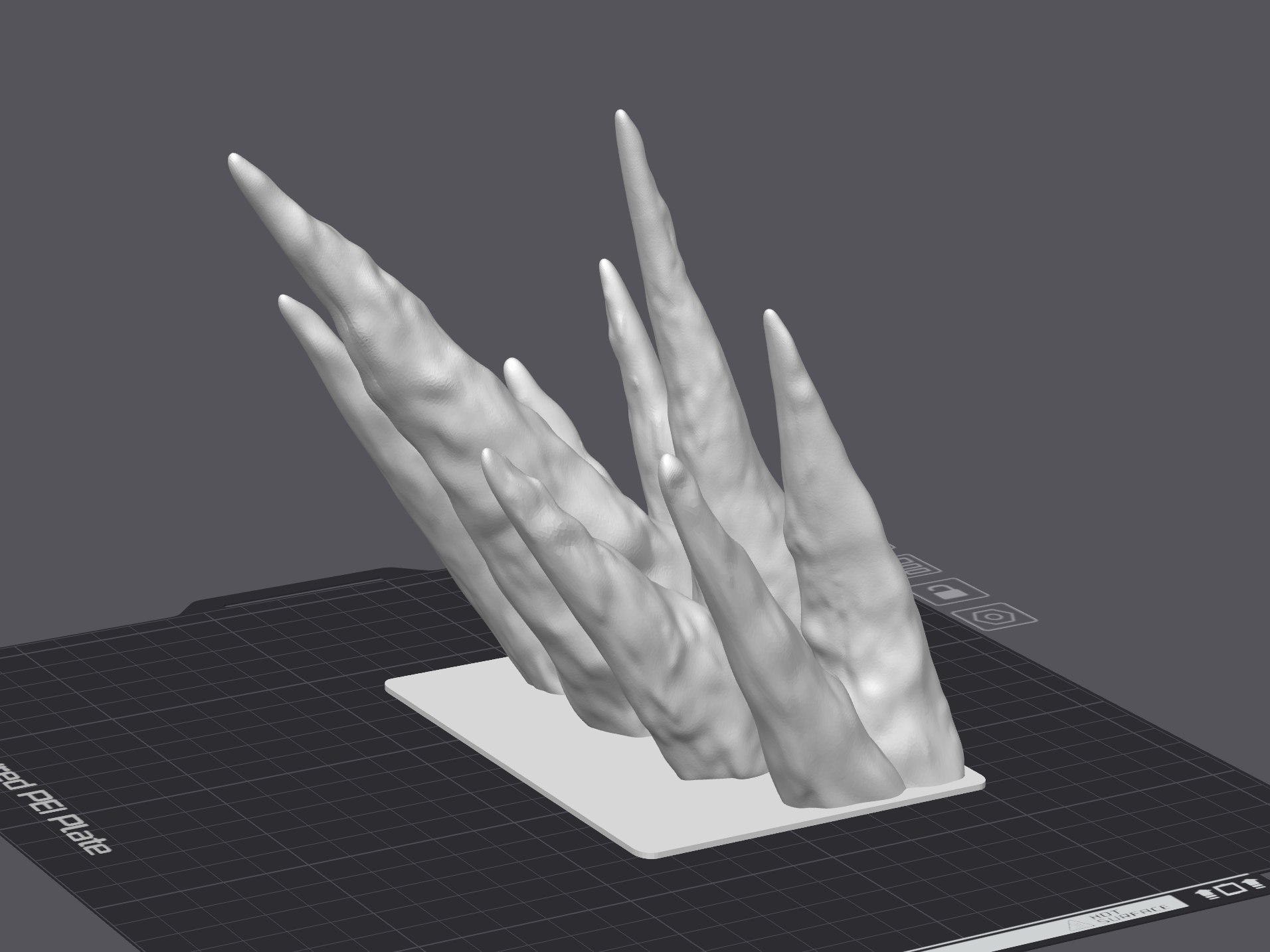 Сталактитовые шипы для аквариума