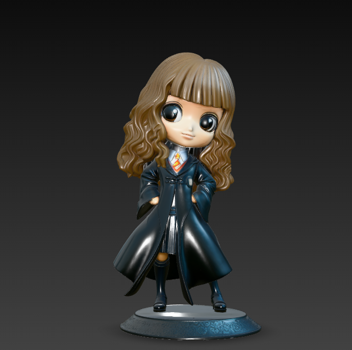 Гермиона Грейнджер в стиле аниме из к/ф Гарри Поттер. Hermione Granger/ anime