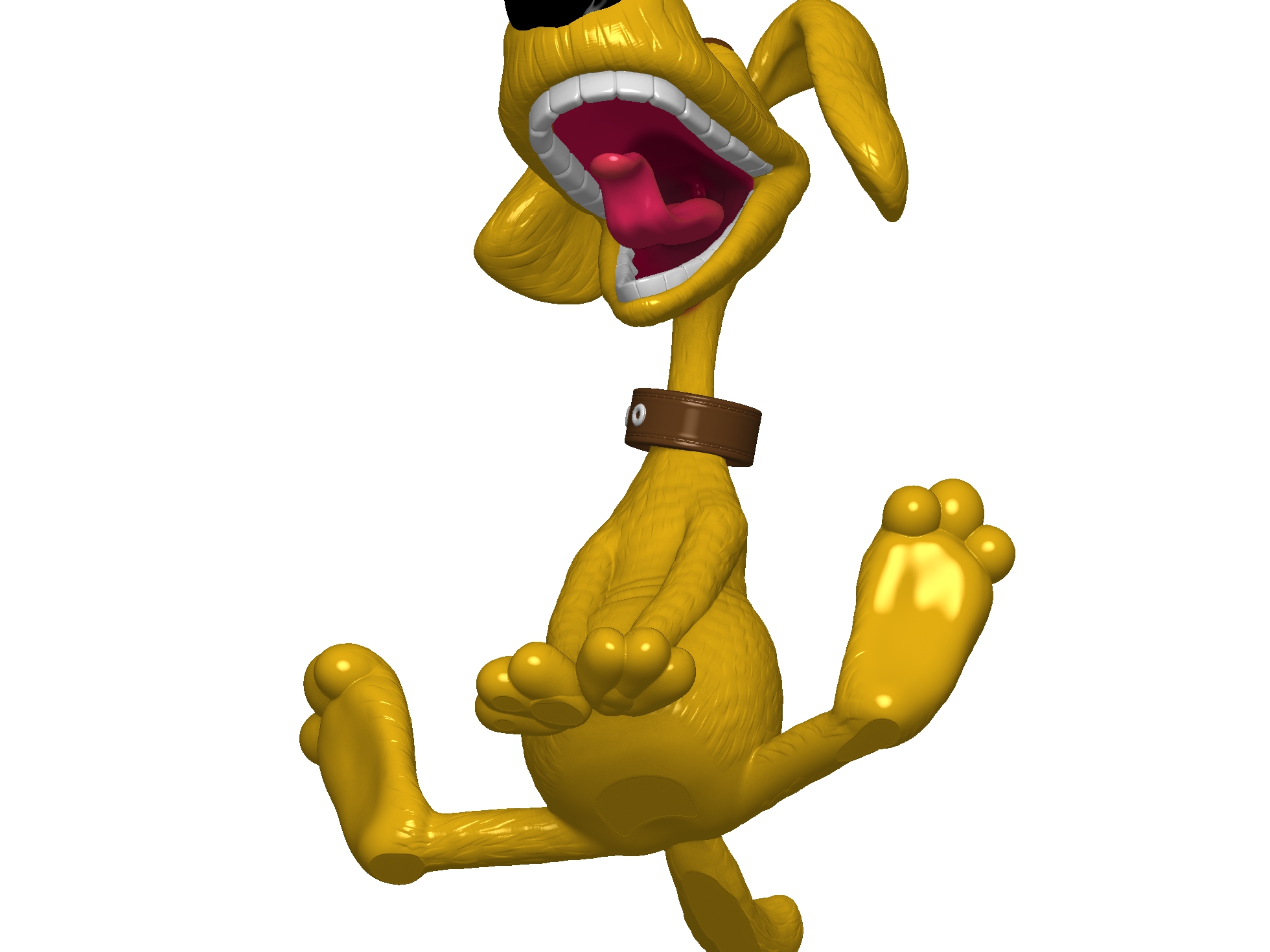 Собака из м\ф " Остров сокровищ" 1988 г. для 3д печати STL