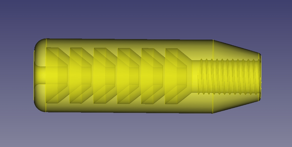 Надульник саунд-модератор для МР-512, МР-60/61.