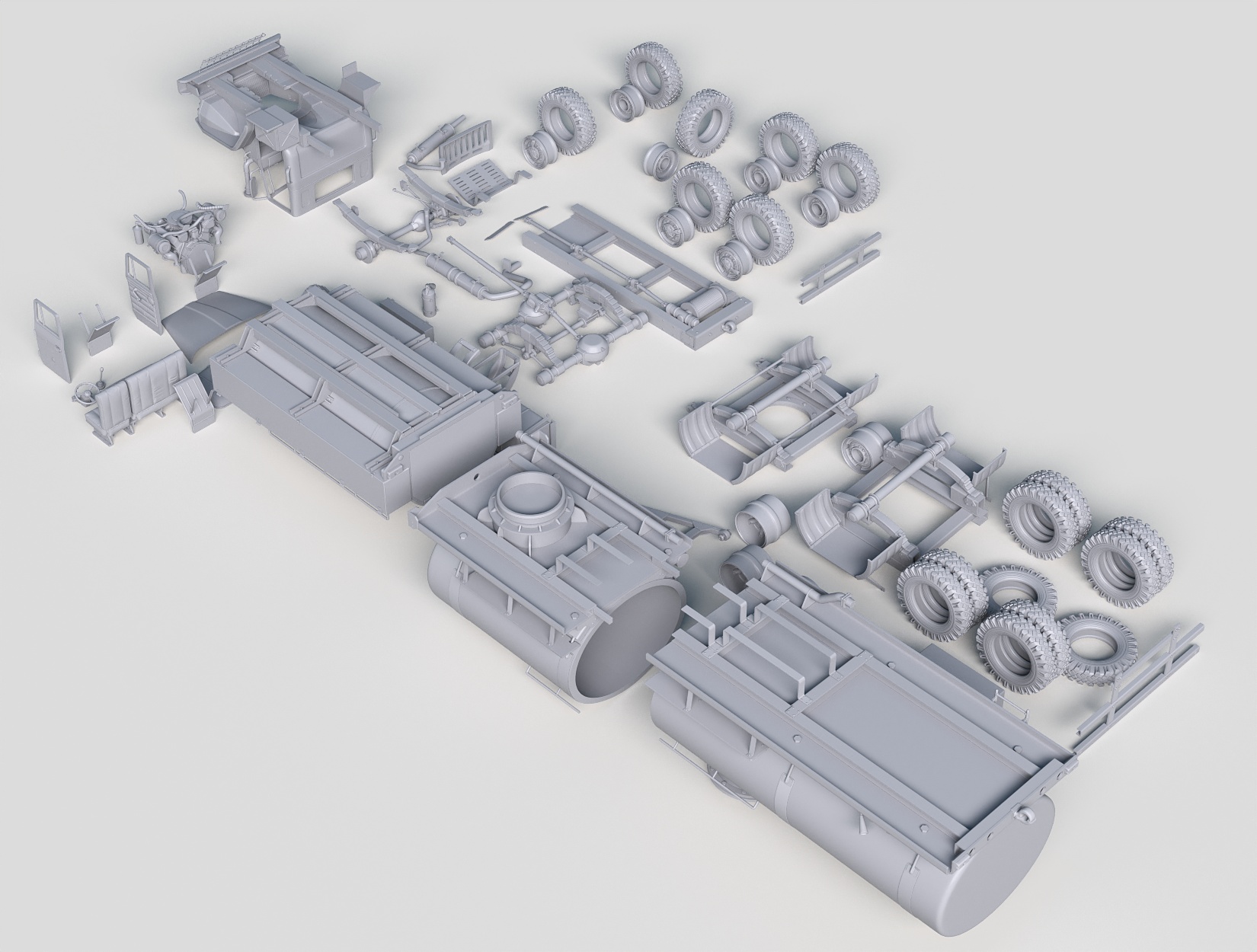 Бензовоз Урал-375(N3-T3)