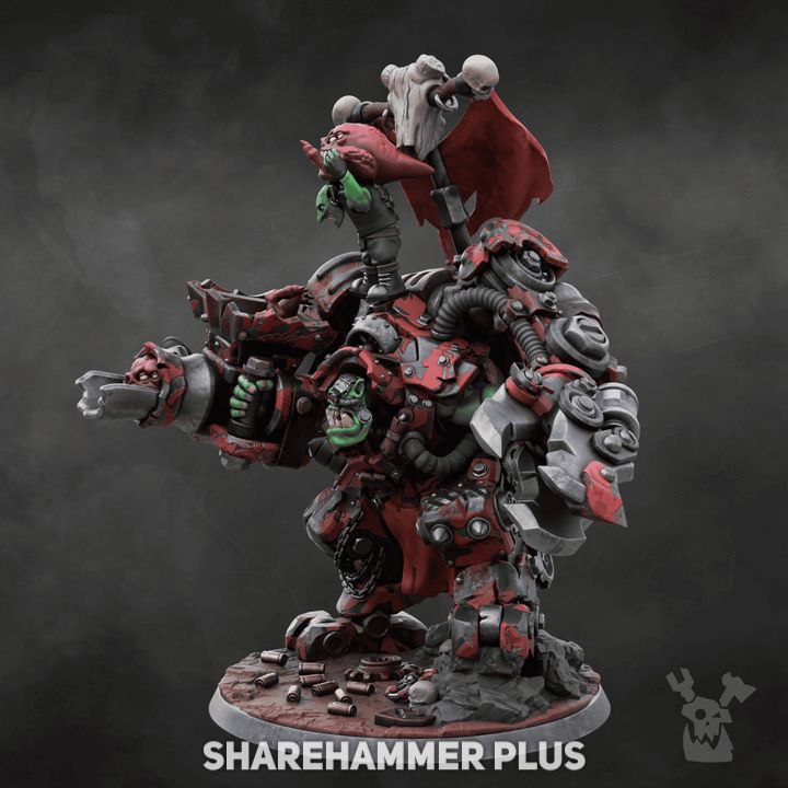 Warhammer вархамер орк босс ORKBOSS