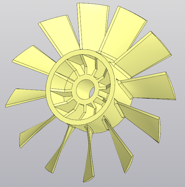 Крыльчатка к воздуходувке