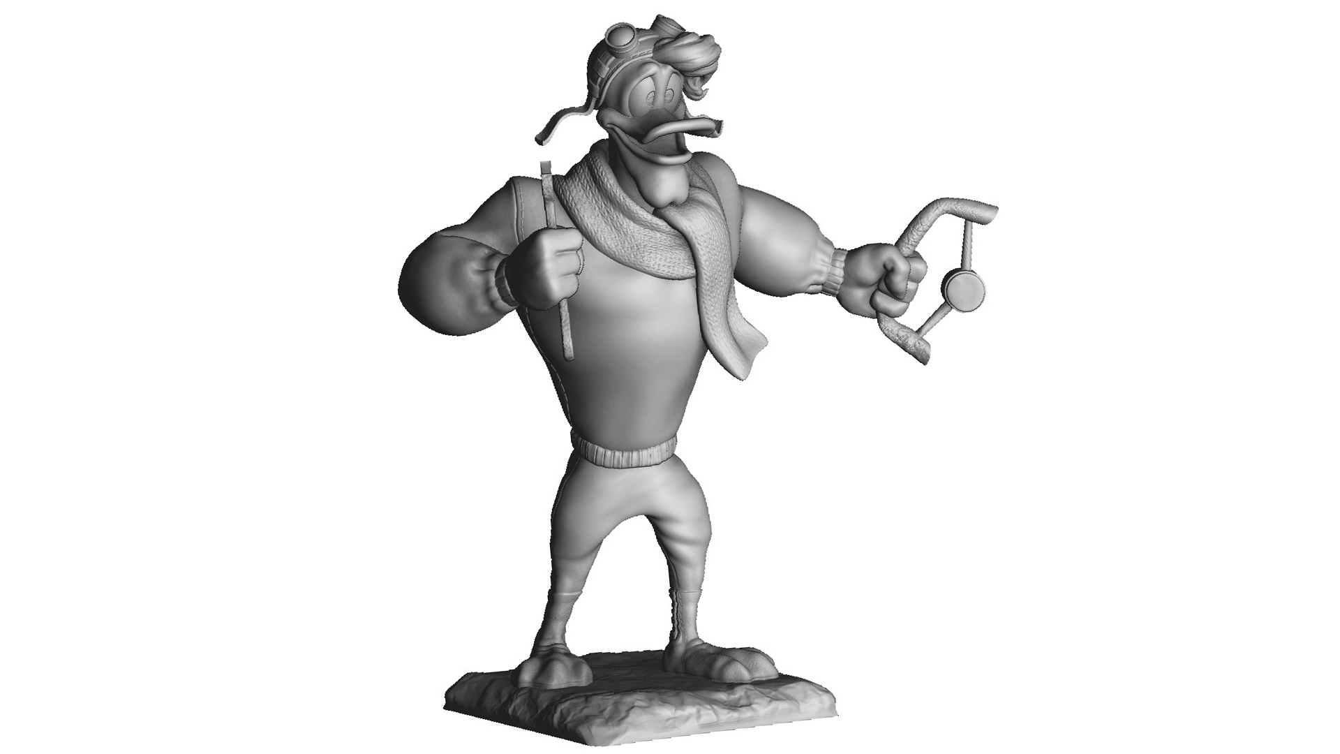 Зигзаг МакКряк. Для 3D печати. STL, ZTL, OBJ.