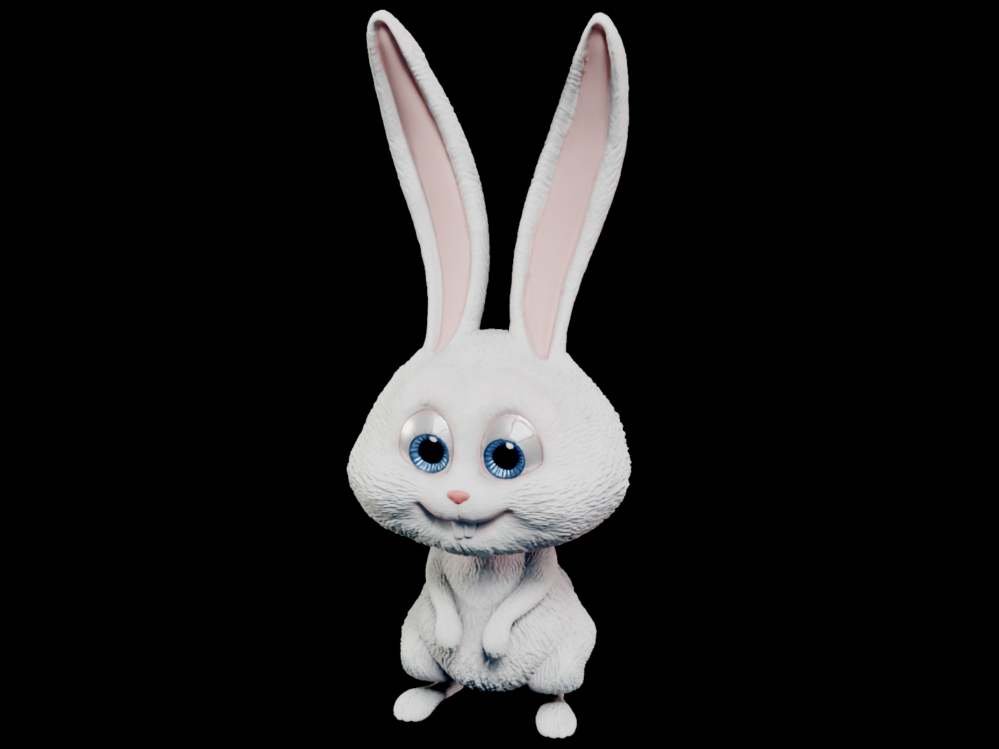 Кролик Снежок (Rabbit Snowball)