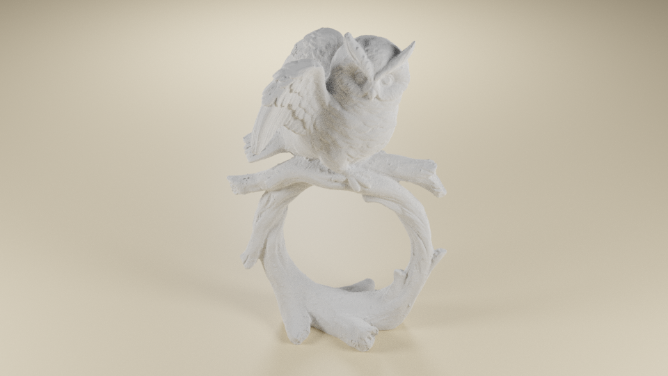 Сова на ветке