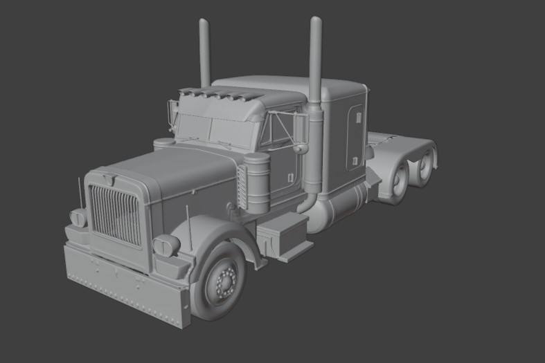 Оптимус Прайм из фильма — Optimus Prime Movie Truck (Peterbilt 379)