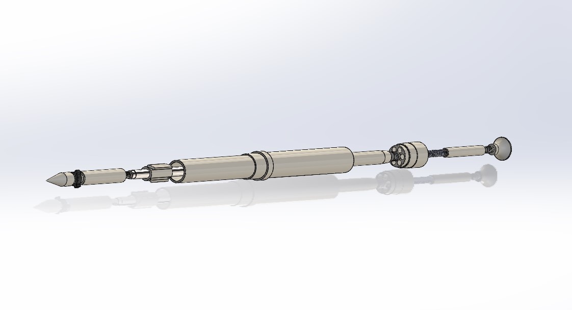 Внутренняя ось распылителя MG300 TRIBO в сборе