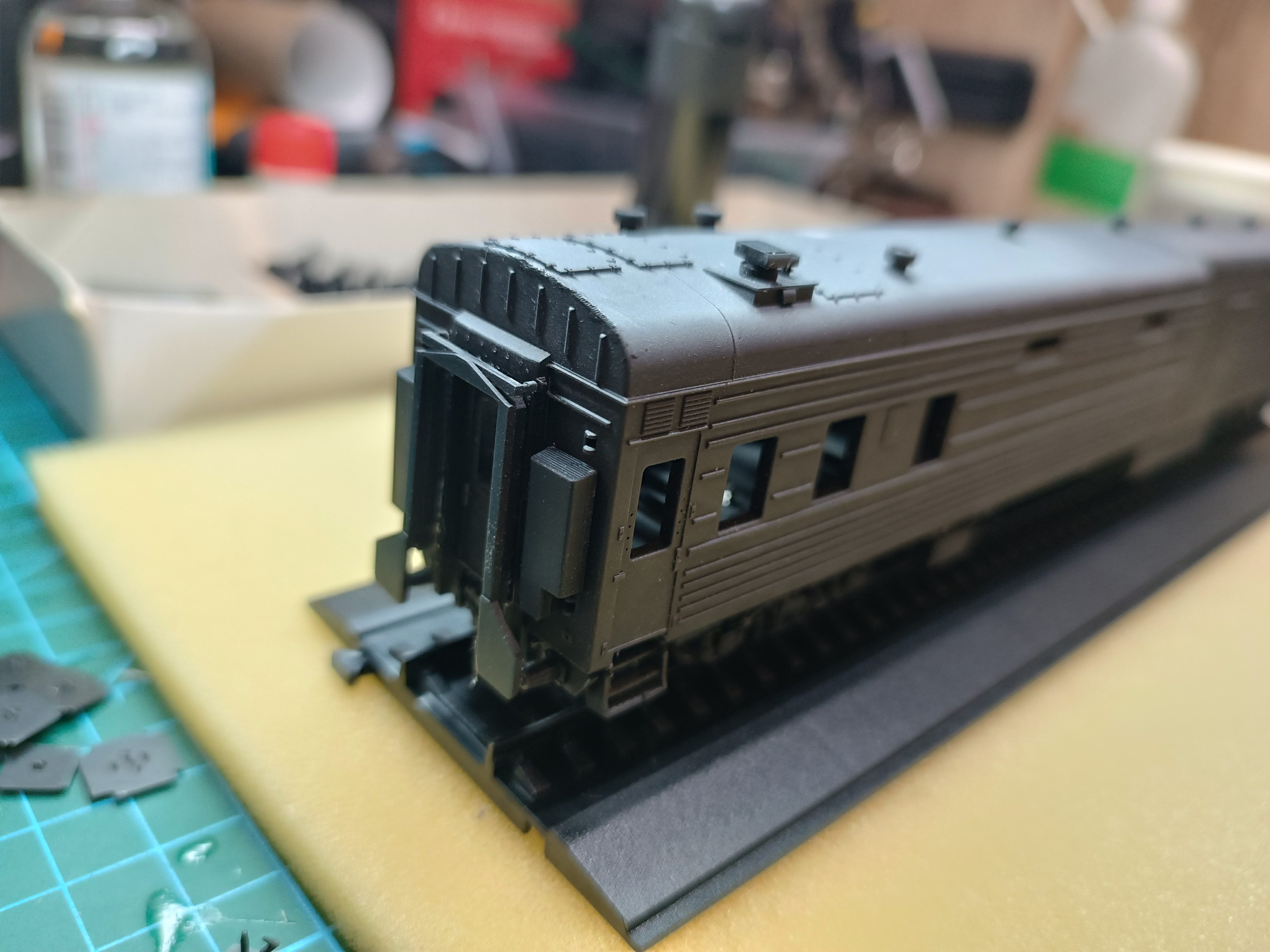 Модель багажного вагона 37сб