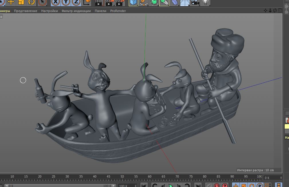 Кролики к новому году.