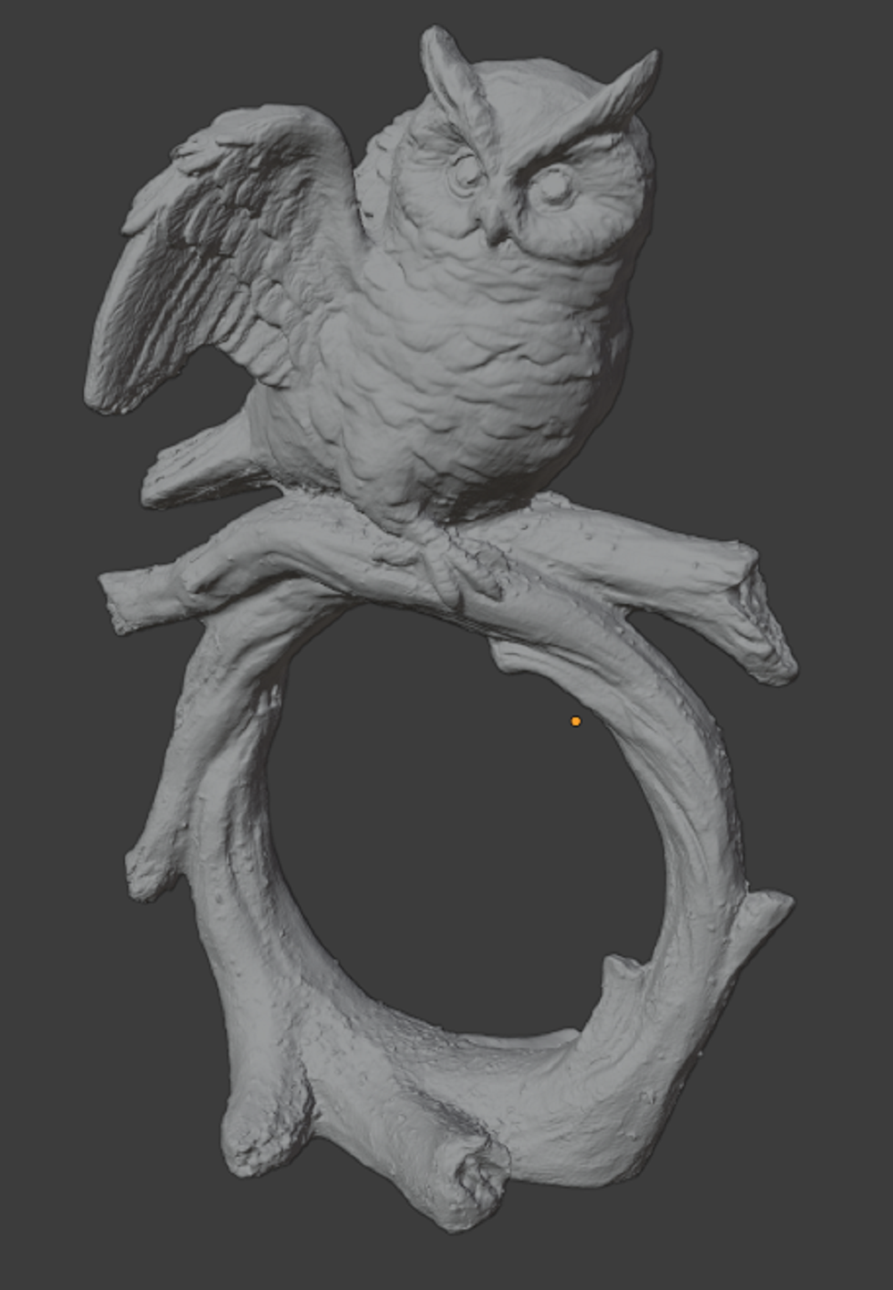 Сова на ветке