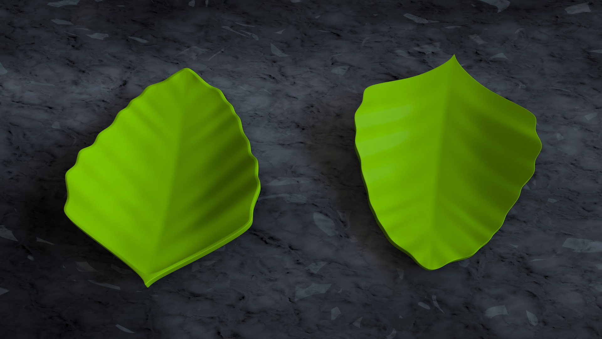 Тарелка в форме листа. Лист 3д. Leaf 3d. Leaf CA.03-003. Leaf 3d icon.