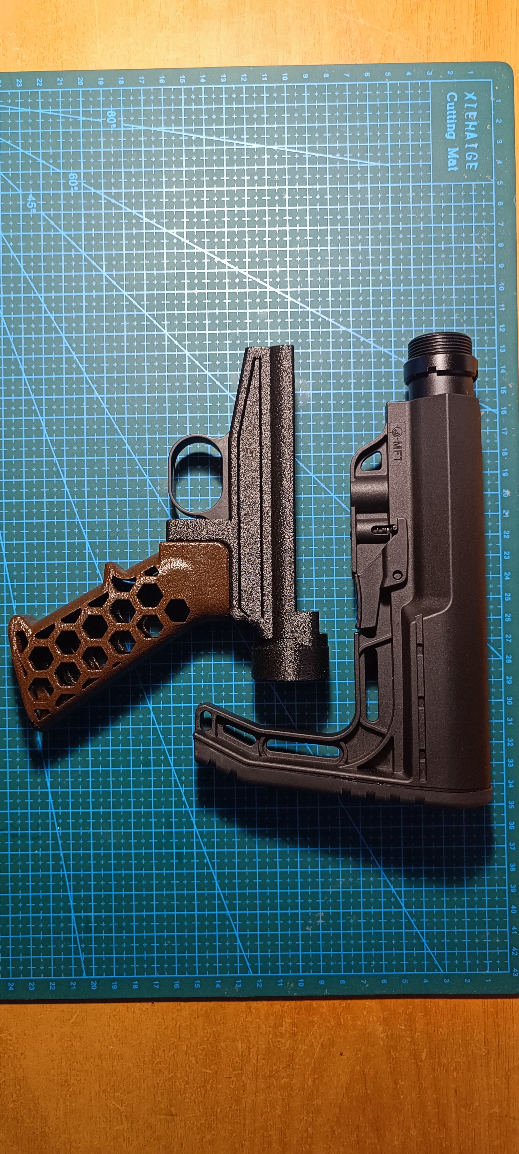 Крепление-ложе  ap15  Snowpeak CP2, Black strike B024,Artemis CP2