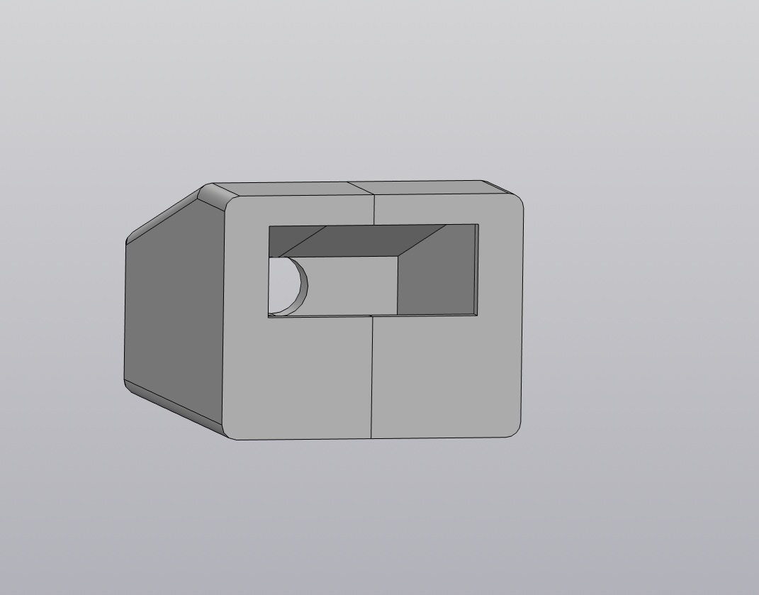корпус для USB разъёма "мама"