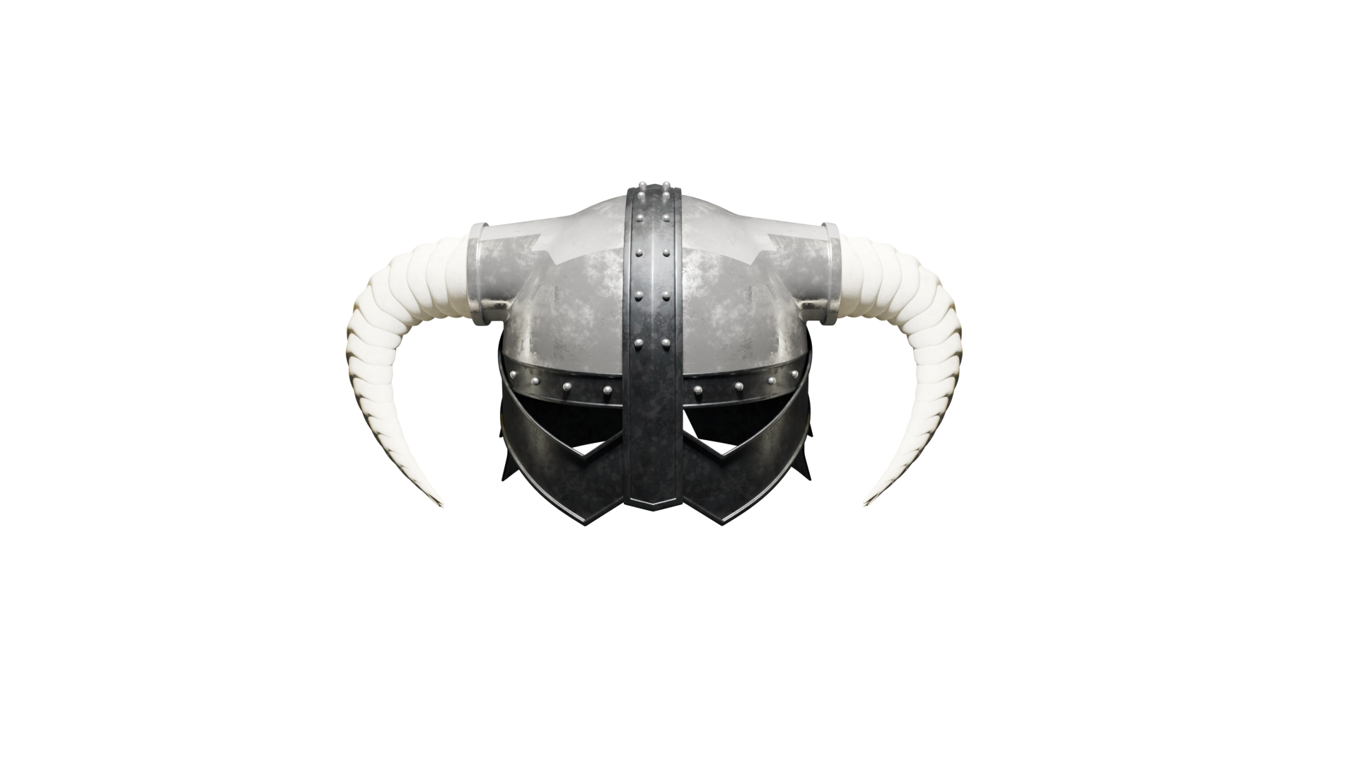 Фэнтезийный боевой шлем викинга – PBR текстуры, игровой ассет