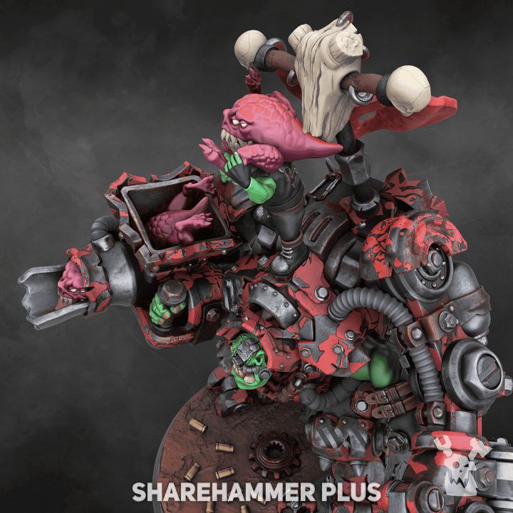 Warhammer вархамер орк босс ORKBOSS