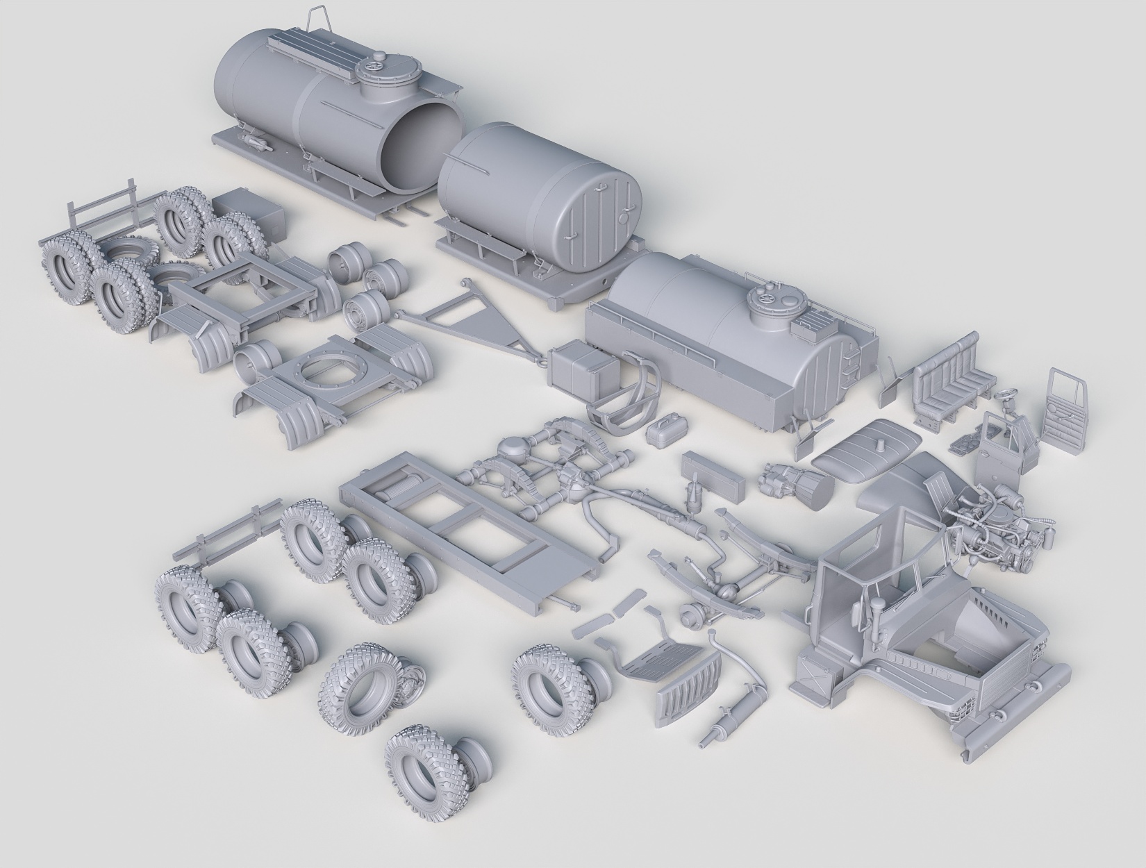 Бензовоз Урал-375(N3-T3)