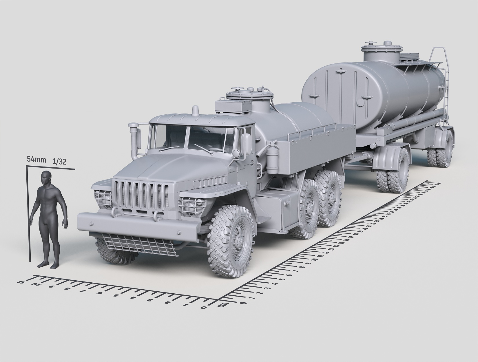 Бензовоз Урал-375(N3-T3)