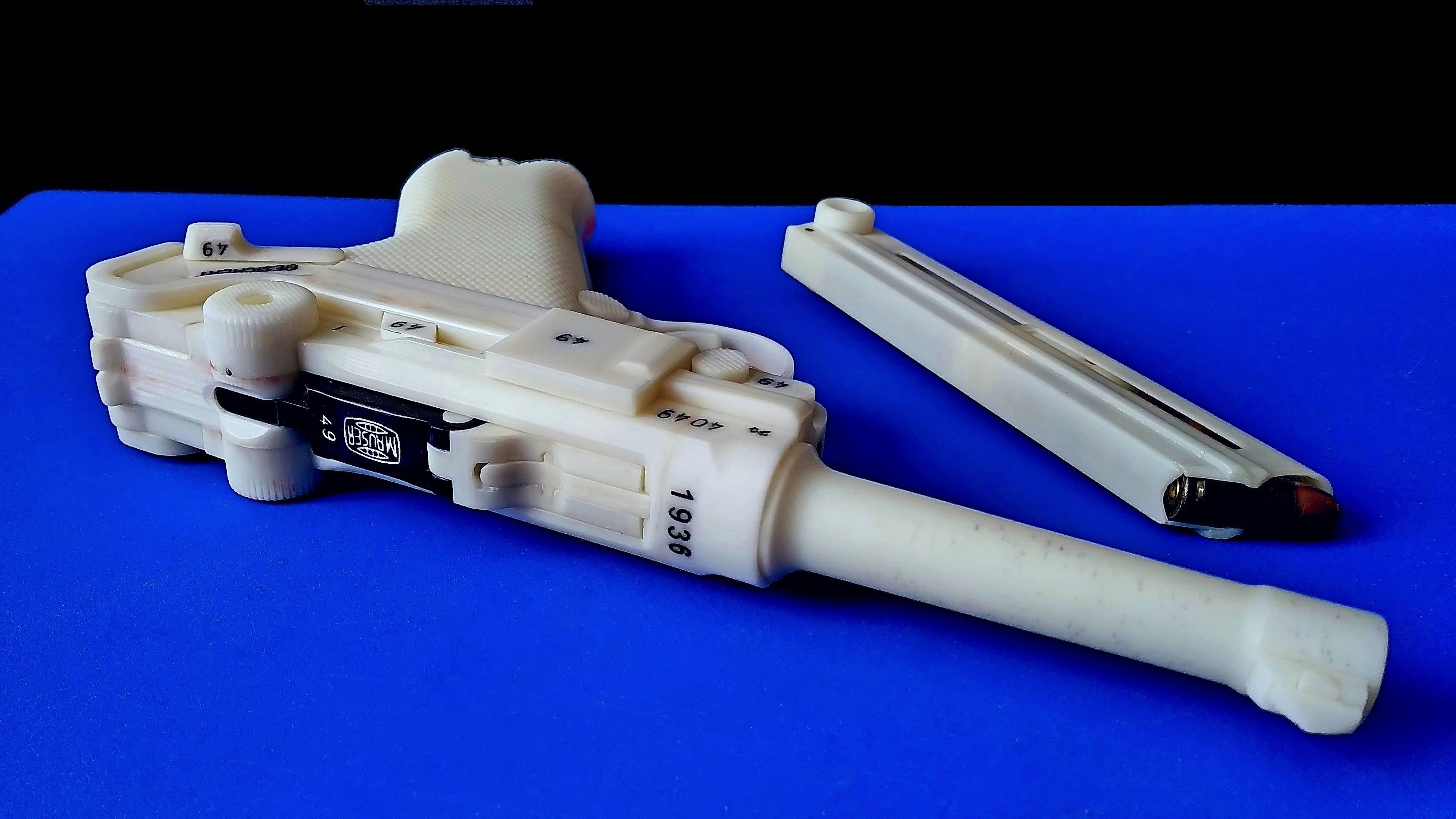 ЗD-модель Parabellum P.08 9х19mm