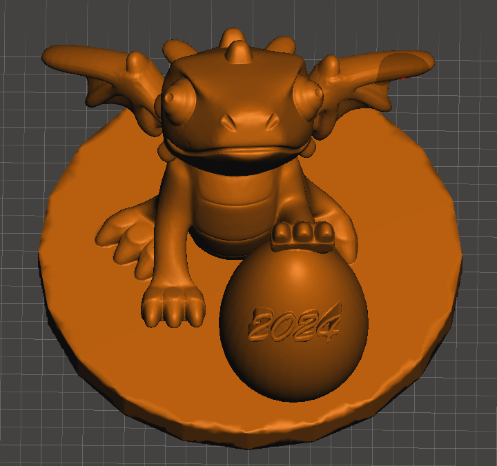 Дракон талисман 2024