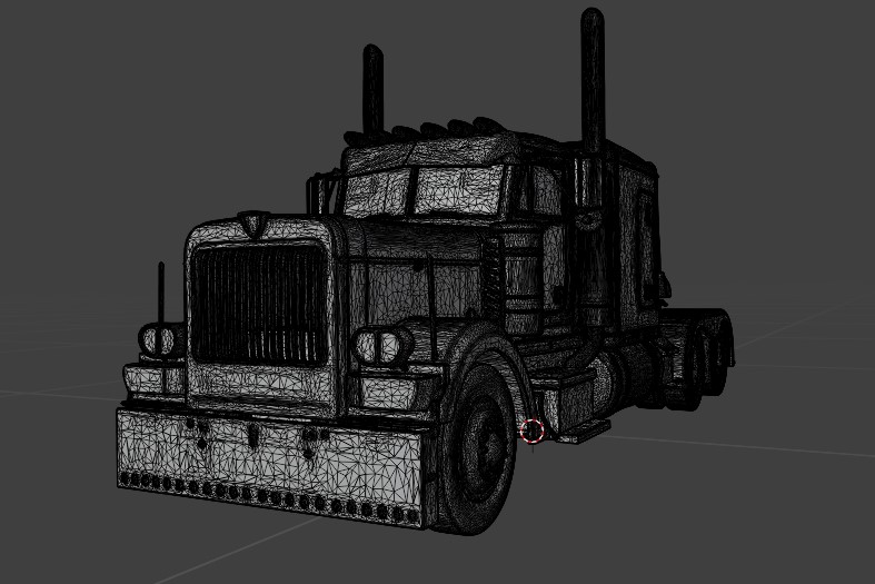 Оптимус Прайм из фильма — Optimus Prime Movie Truck (Peterbilt 379)