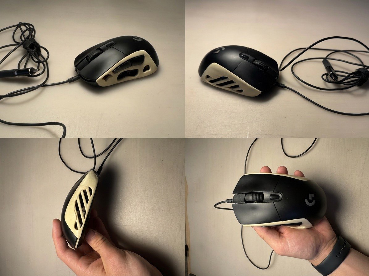 Кастомный облегченный корпус Logitech g403 Hero
