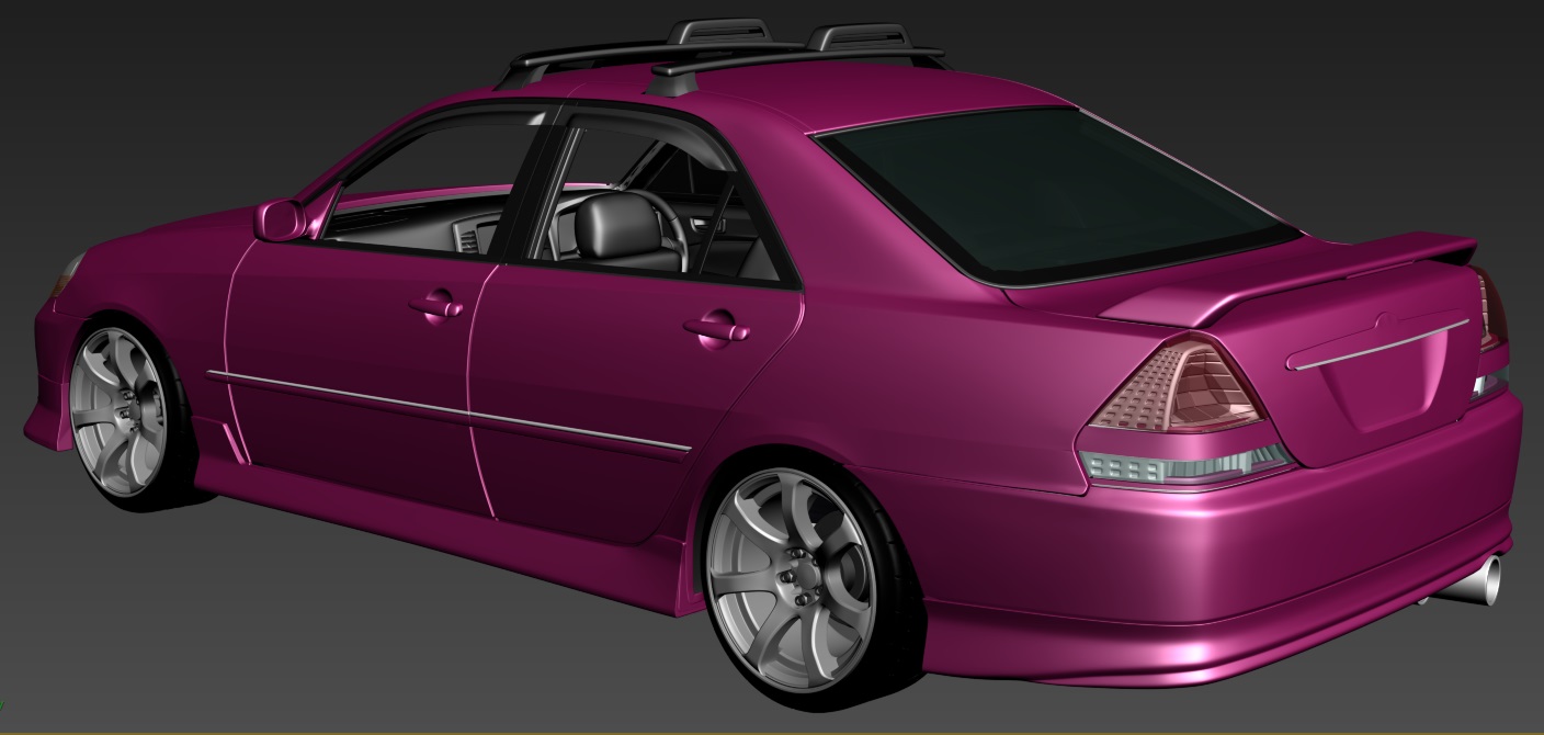 Toyota Mark 2 jzx gx 110 3д модель для печати