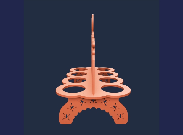 Пасхальная подставка кролик