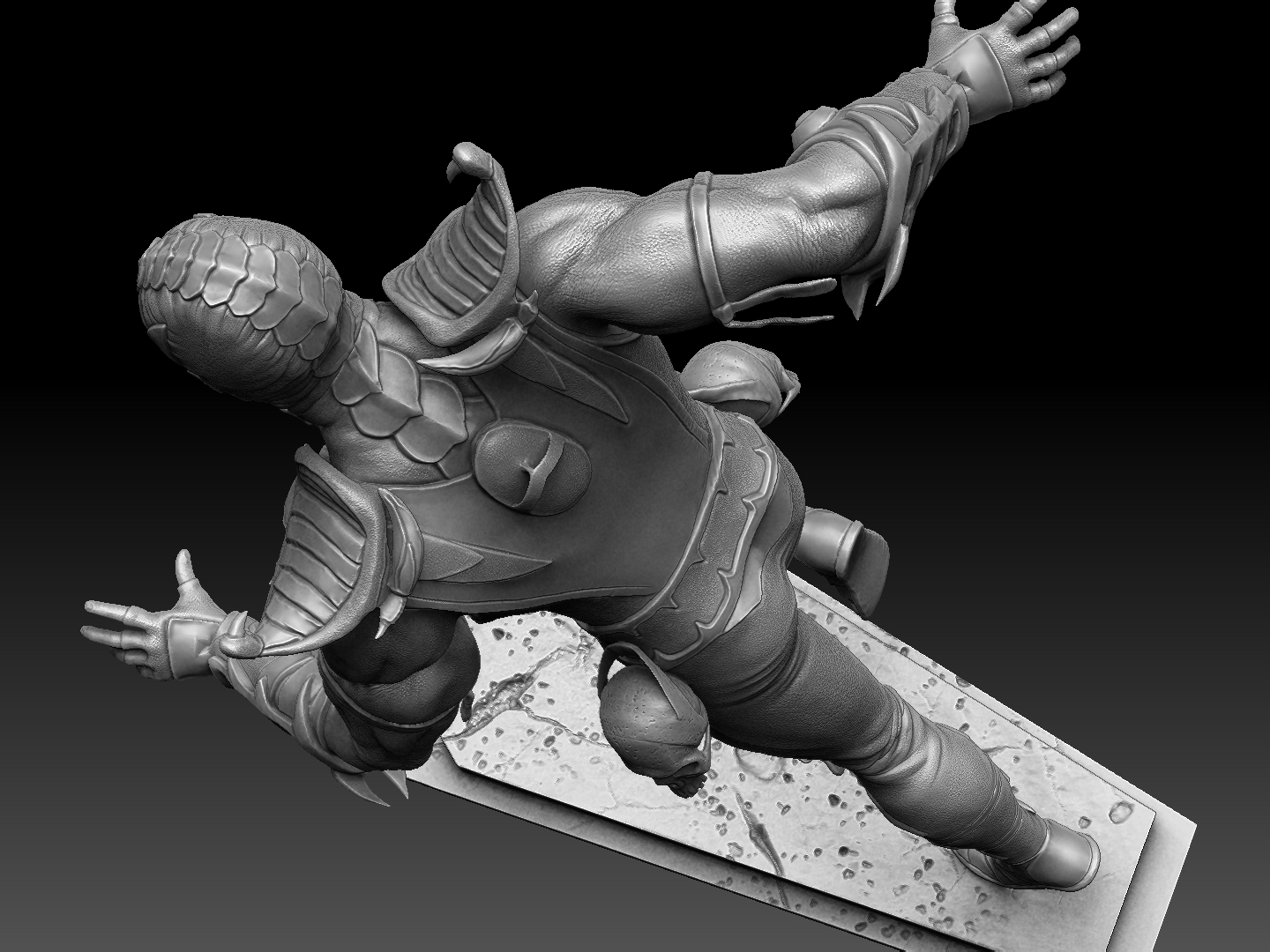 Продажа 3D-модели \"Scorpion MK9. STL, OBJ, ZTL. Для 3д печати. модель ...