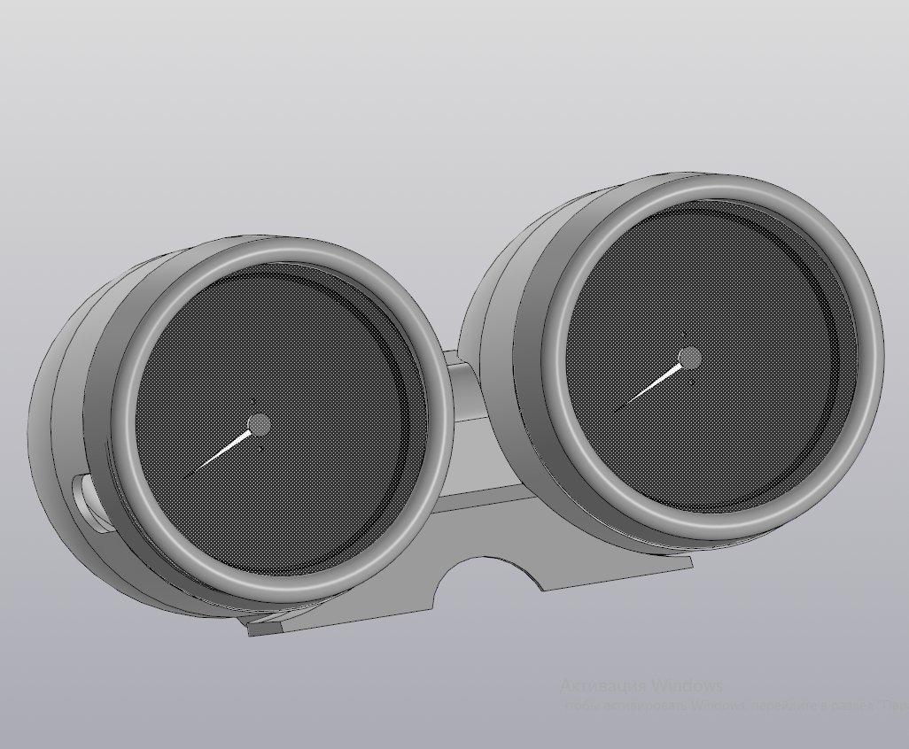 Приборная панель  (тахометр и спидометр) мотоцикла Honda VRX 400 Roadstar