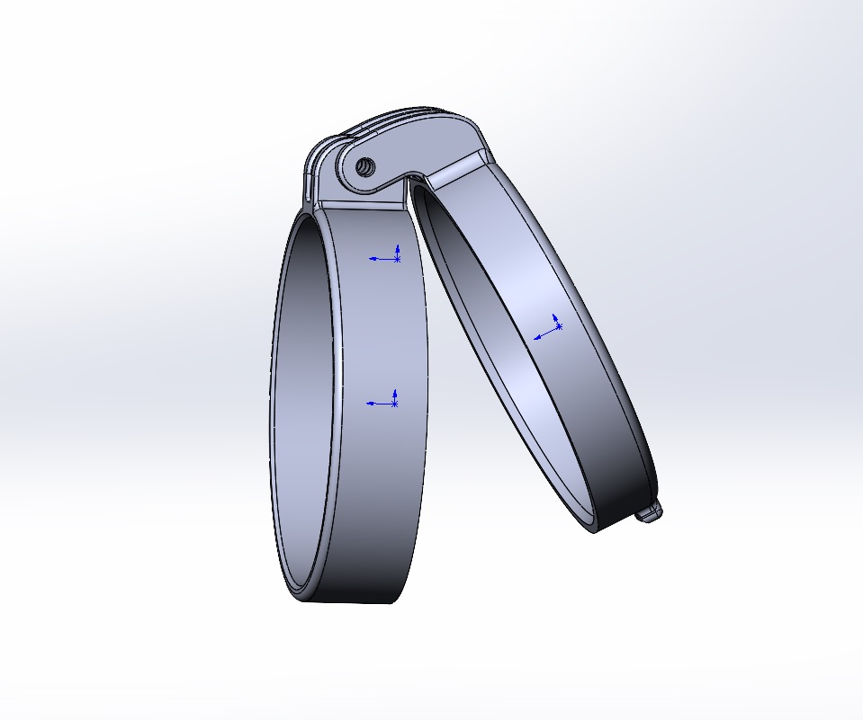 Откидные защитные крышки для оптического прицела D39.0