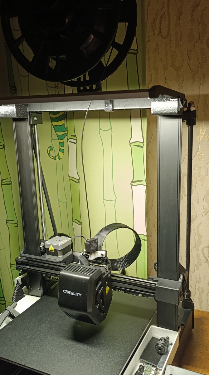 Комплект креплений верхней подсветки для Creality Ender 3 v3 SE. STL