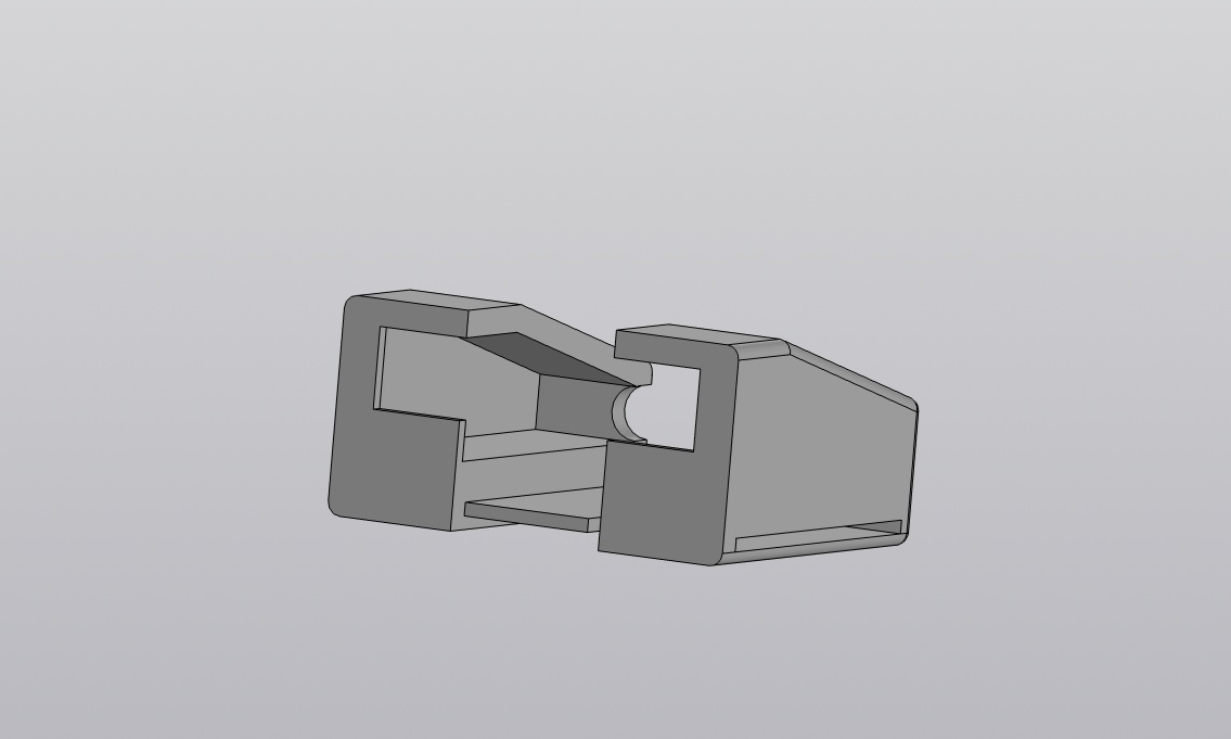корпус для USB разъёма "мама"
