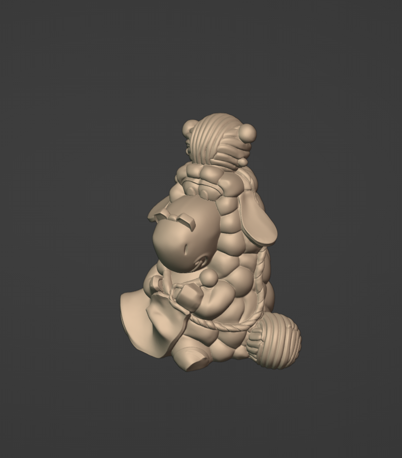 Бабушка-овца из киндер сюрприза