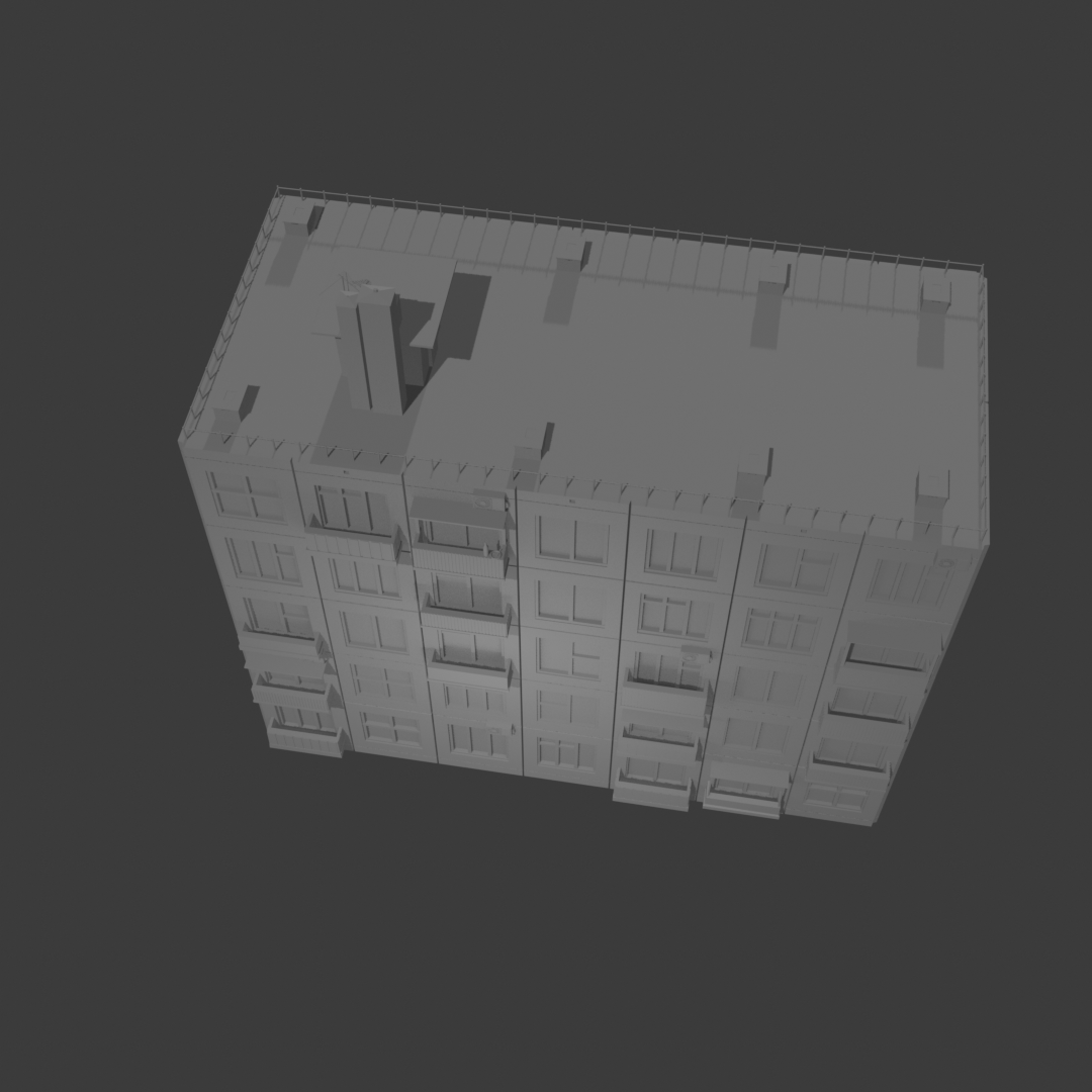 Панельный дом, panel house