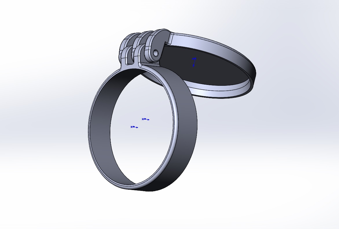 Откидные крышки для коллиматорного прицела 1x40RD