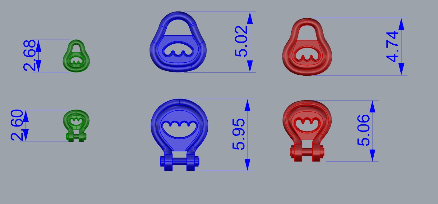 юферсы  масштаб 1/50