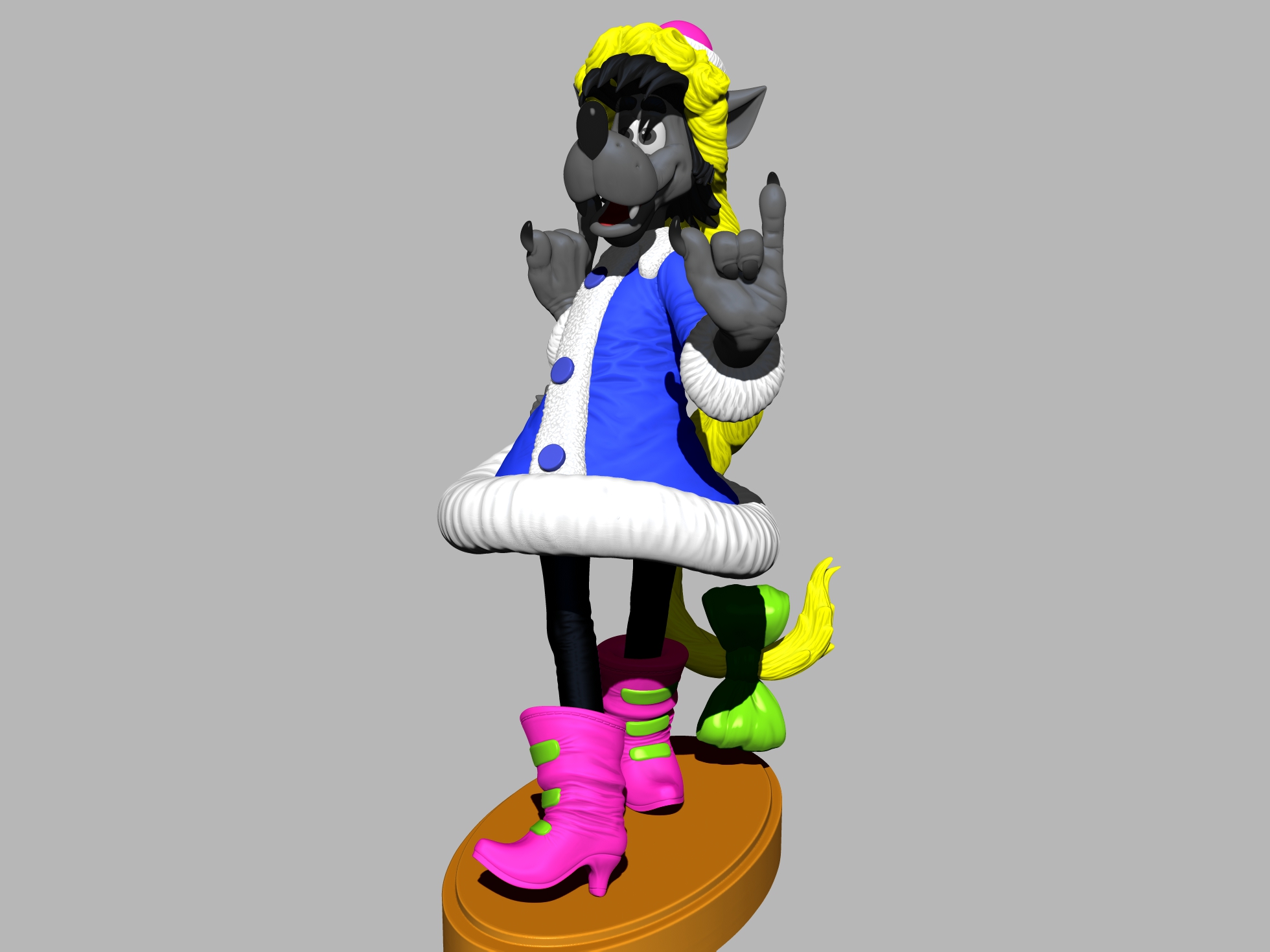 Ну, Дед Мороз, погоди! для 3д печати STL.