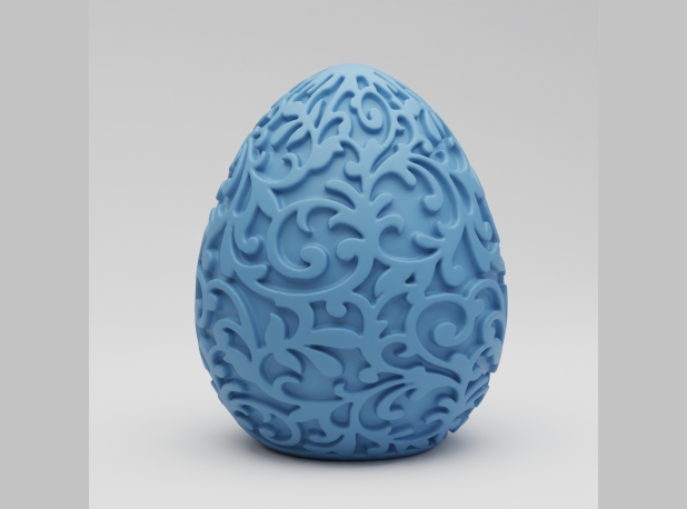 Пасхальное яйцо с орнаментом