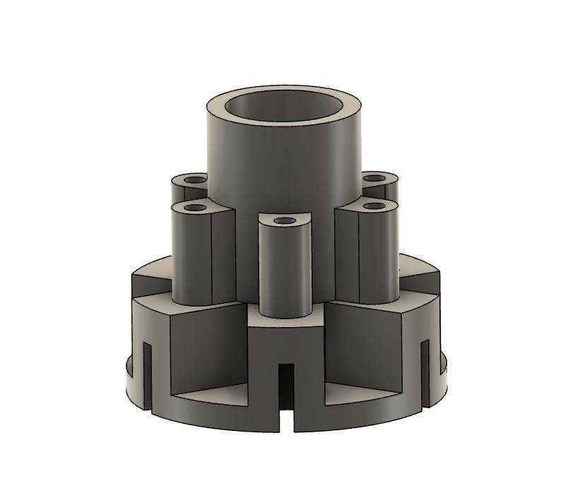 Крепление для веток новогодней елки.