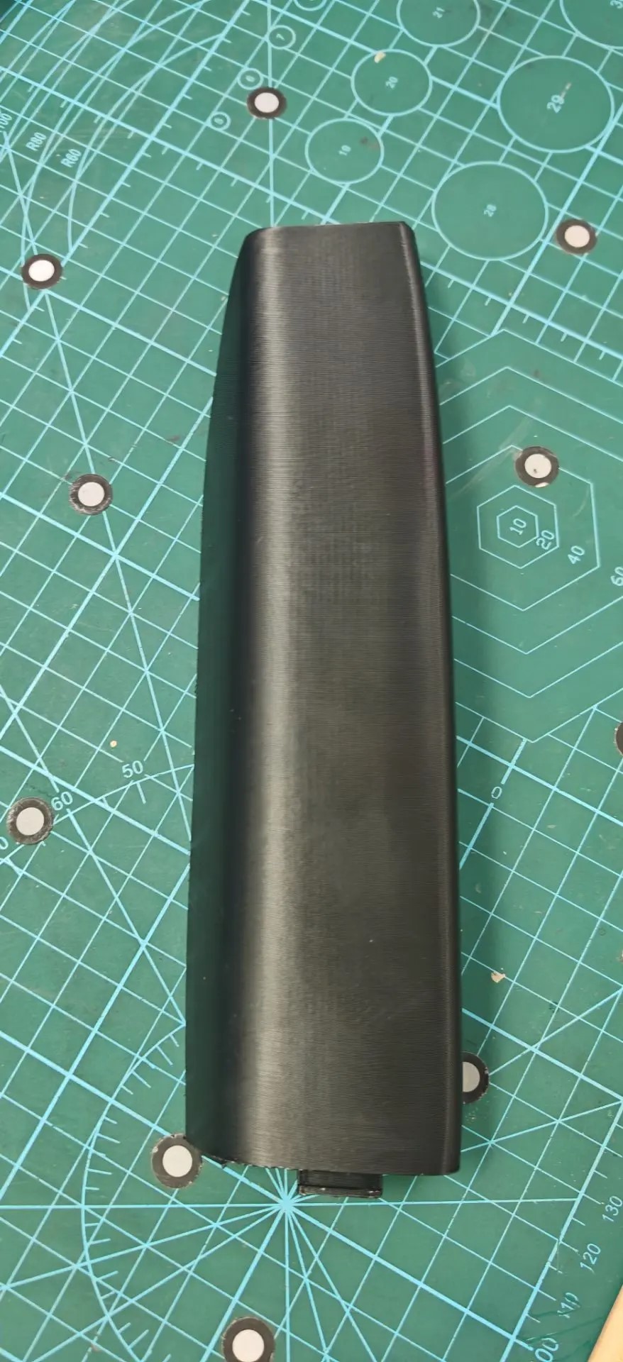 Модель крышки рейлинга на Fiat Tipo Egea II, Fiat Tipo универсал с 2018 года. Roof rail cover model for Fiat Tipo Egea II, Fiat Tipo station wagon (from 2018).